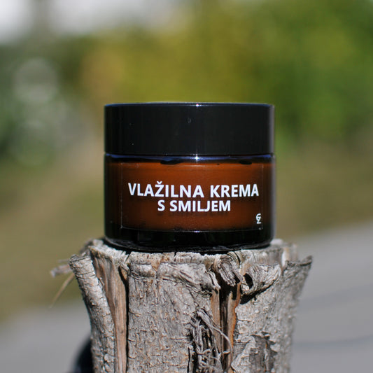 Vlažilna krema s smiljem